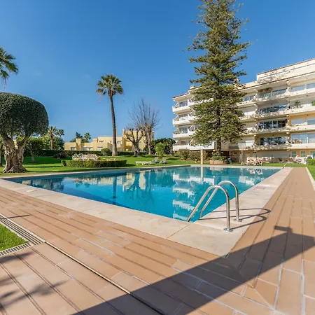 Tasteful 1 Bdr Flat W/Balcony & Pool By Lovelystay Quarteira Exterior photo